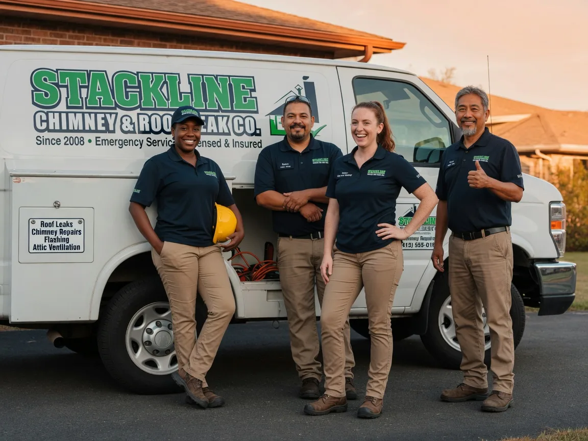 Chimney flashing repair company in Bernard, ME
